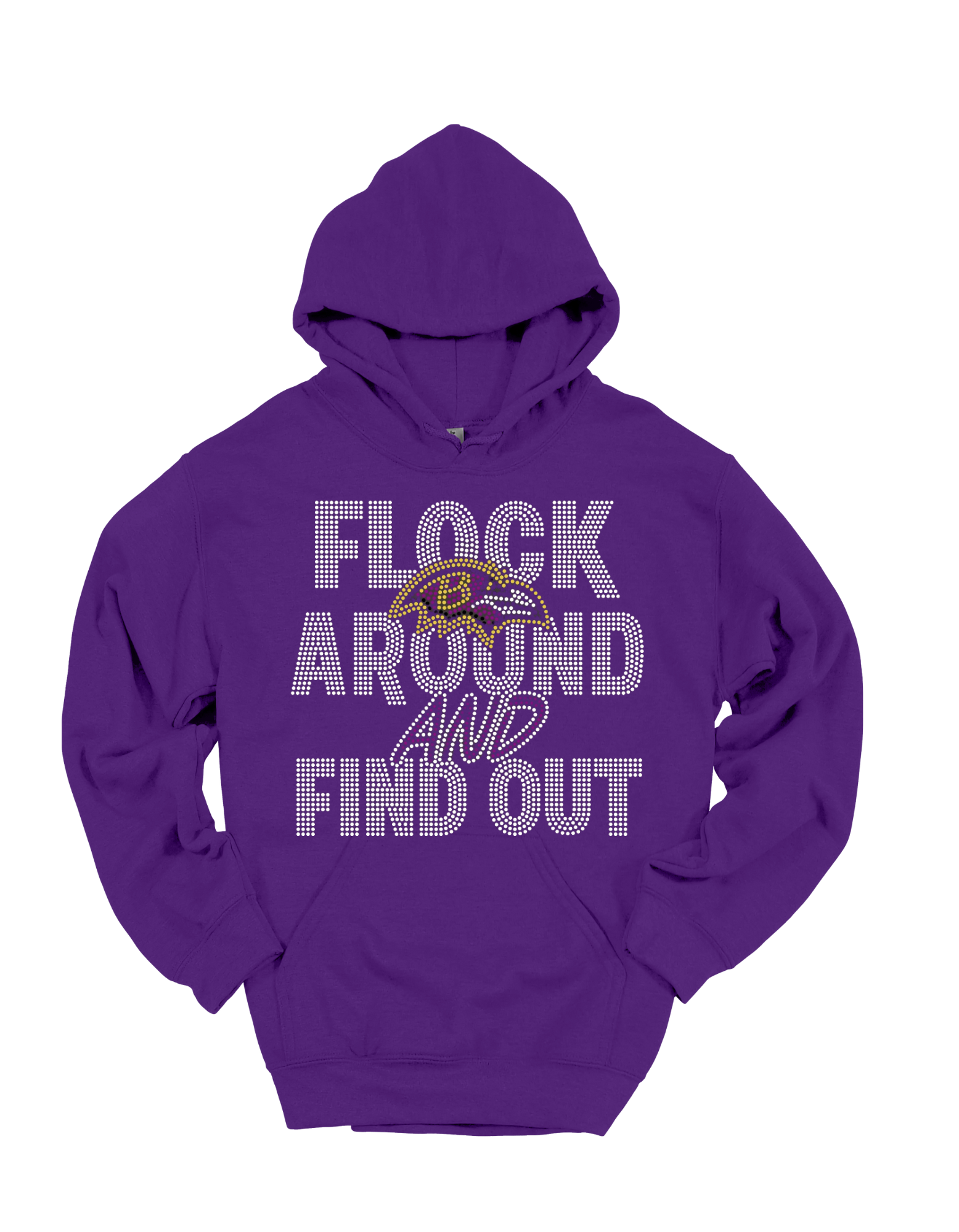 Bling String Hoodie - Flock Around