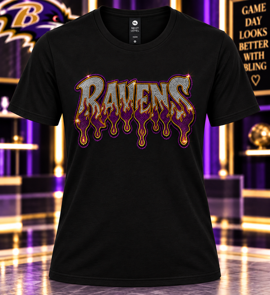 Ravens Drip - Tee Shirts